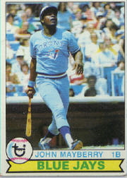 1979 Topps Baseball Cards      380     John Mayberry